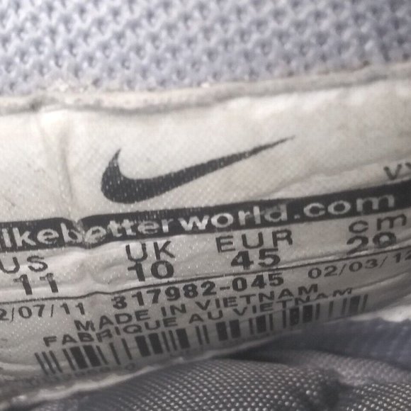 Nike Dunk High ‘Wolf Grey’ Men’s Size 11 ~317982 045 - Picture 8 of 11